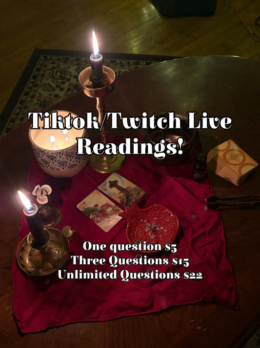 TikTok/Twitch Live Readings