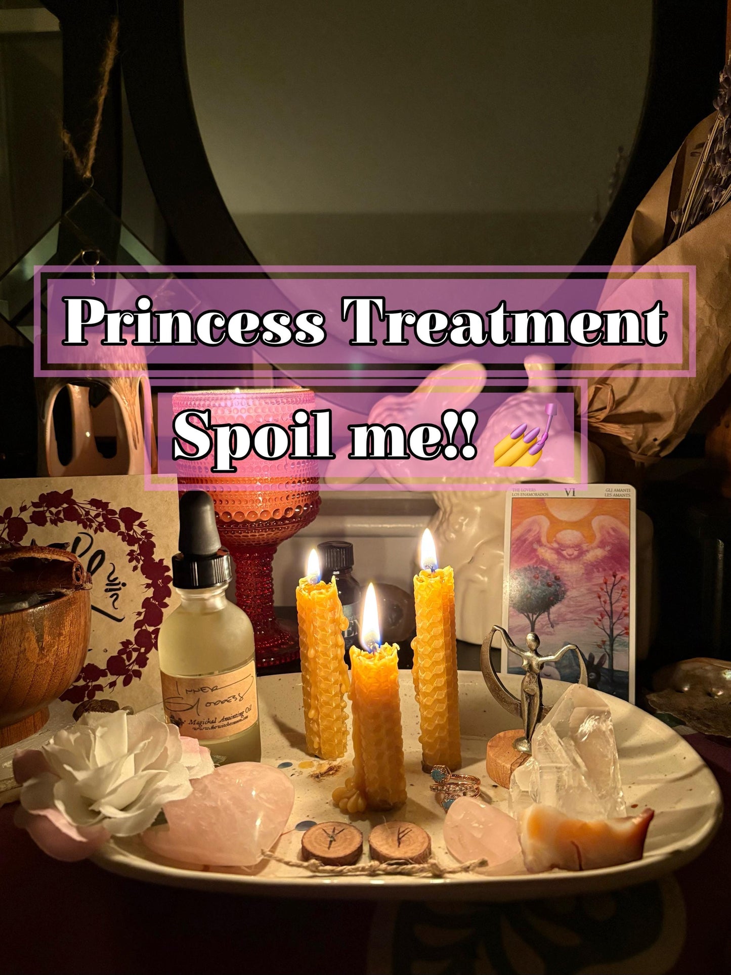Princess Treatment | Spoil me | Goddess | Confidence | Devine Feminine | Powerful!!!